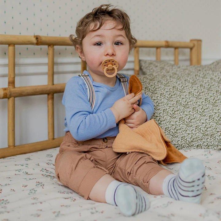 Doudou Kangaroo BIBS Sage