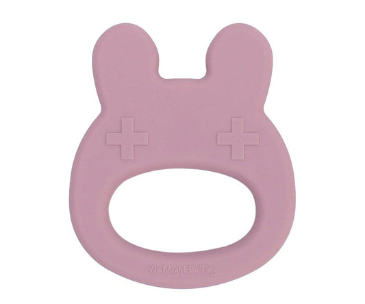 Mordedor Silicona Conejito Dusty Rose