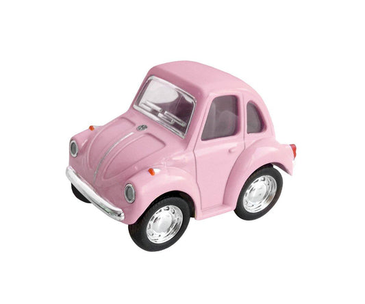 Mini Coche Juguete Beetle Classical Rosa