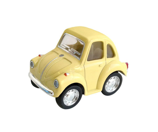 Mini Coche Juguete Beetle Classical Amarillo