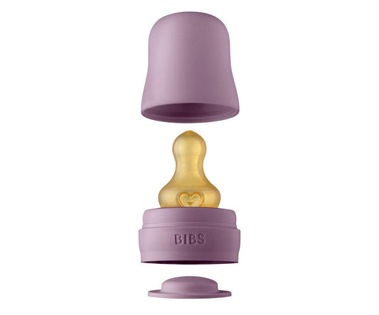 Biberón Cristal BIBS Mauve 110ml