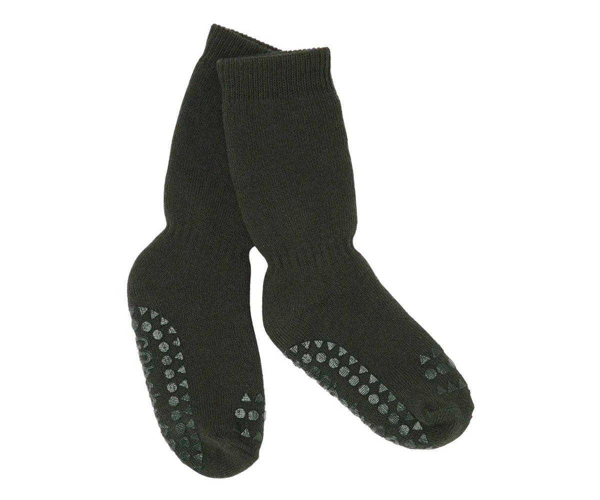 Pack de 3 Pares Calcetines Suela Antideslizante Algodón Forrest Green