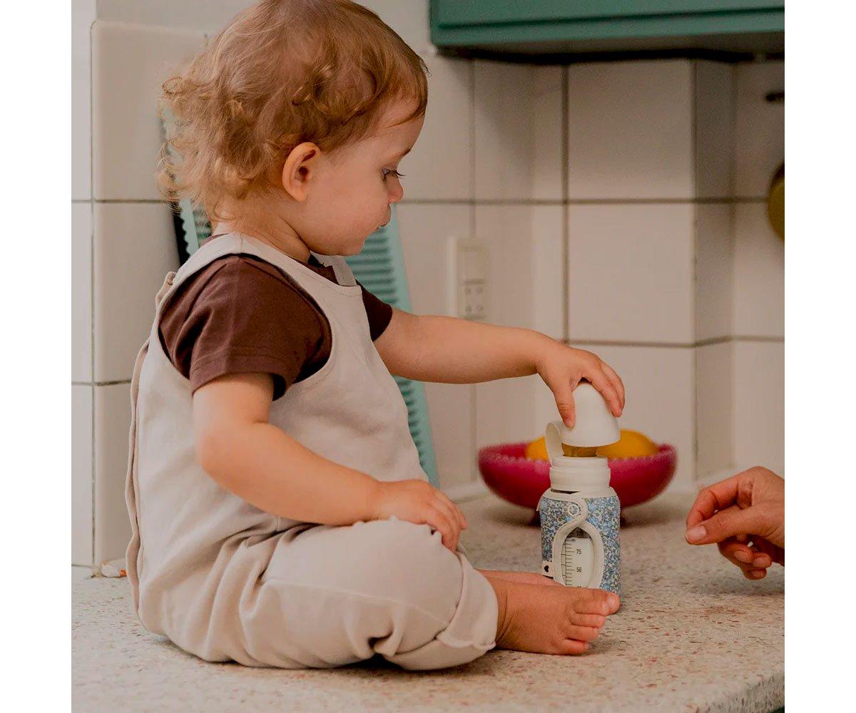 Funda Biberón Small BIBS Liberty Eloise Ivory