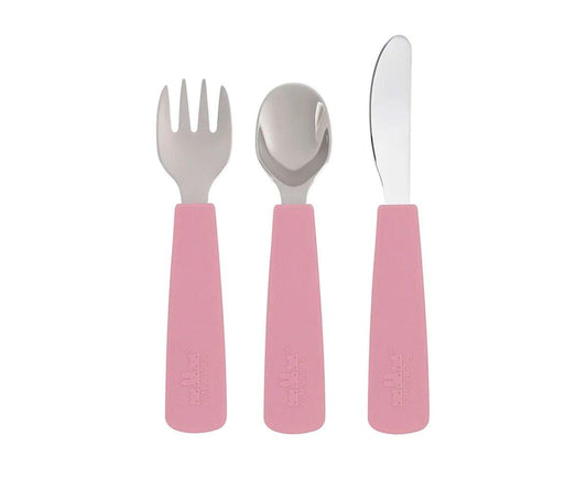 Set 3 Cubiertos Feedie Dusty Rose