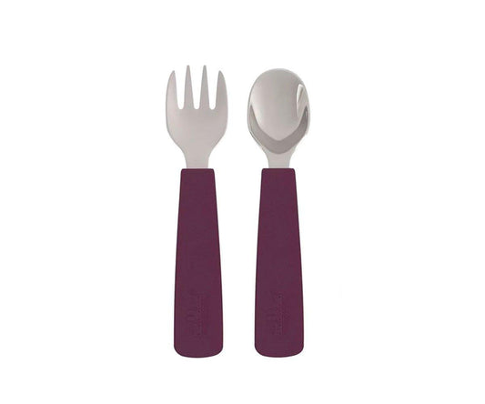 Set 2 Cubiertos Feedie Plum