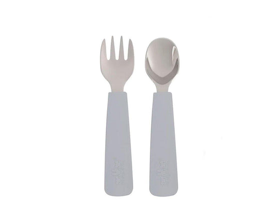 Set 2 Cubiertos Feedie Gris