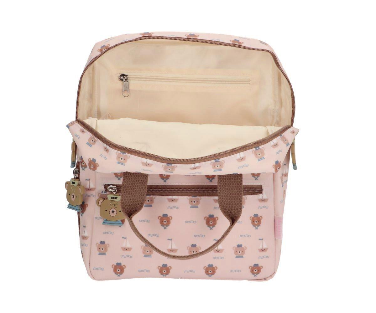 Mochila Escolar By Eef Lillemor Simon Bear + 1 Llavero Silicona Simon Bear