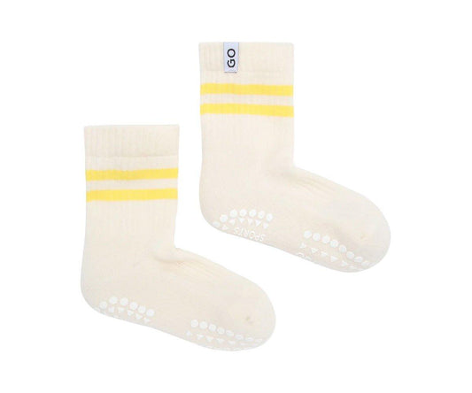 Calcetines Suela Antideslizante Algodón Sports Yellow