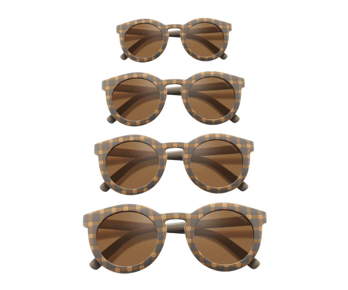 Gafas de Sol Flexible Polarizadas Classic Storm Plaid (0-2años)