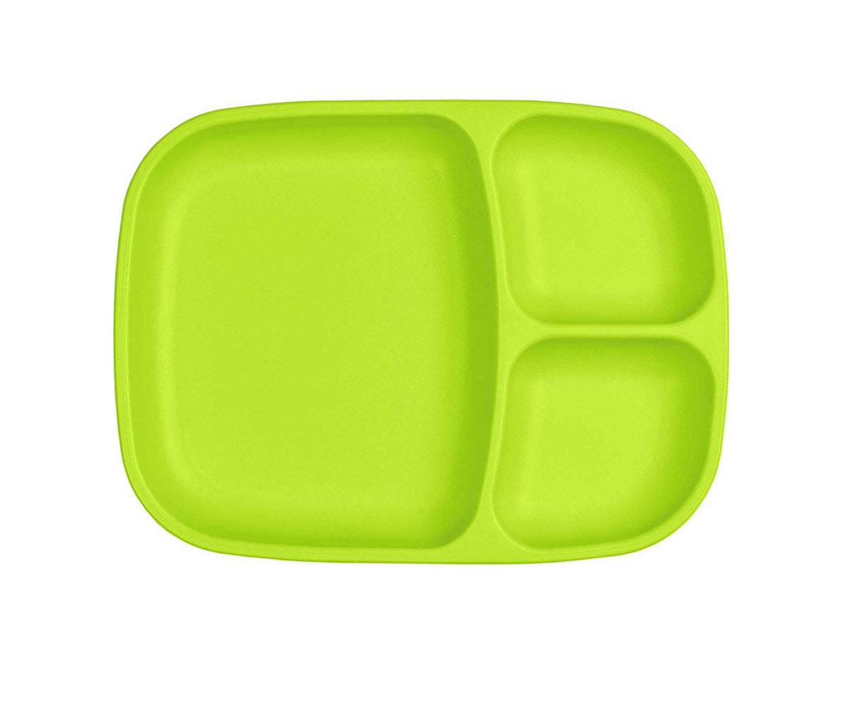 Plato Grande Compartimentos Replay Lime Green