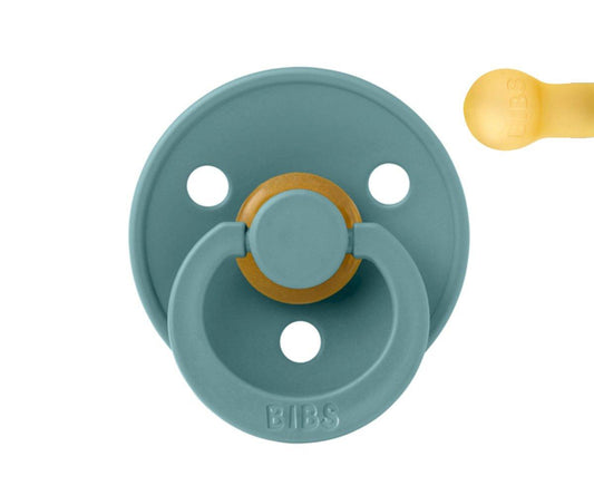 Chupete BIBS Colour Round Island Sea en Bolsita