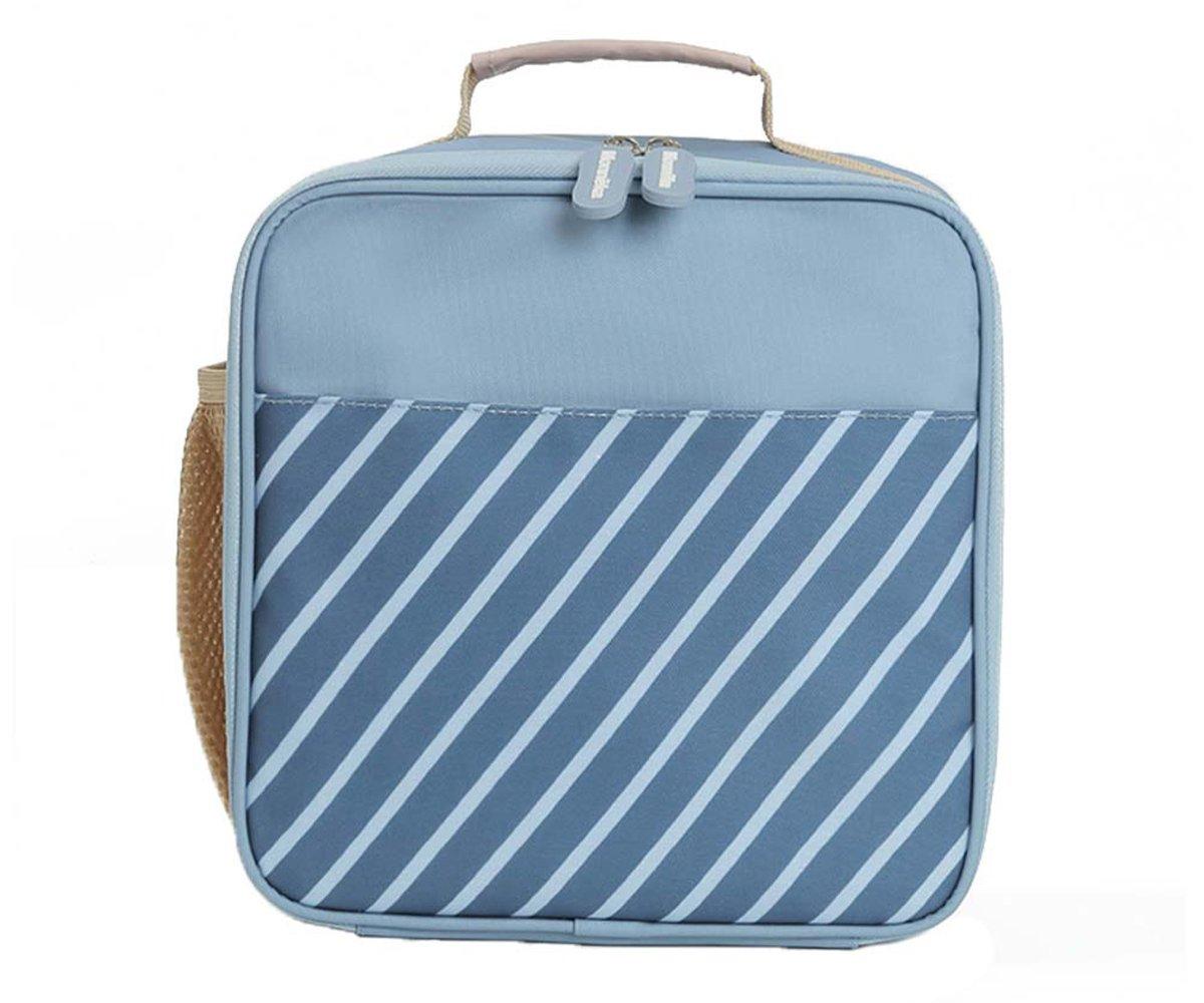 Nevera Rígida Stripes Blue Personalizable