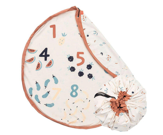 Saco Reversible Play & Go Números Veggie