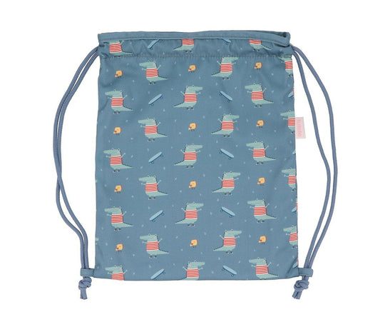 Mochila Saco Tela Croc Personalizable