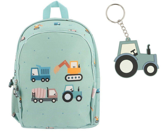 Mochila Mediana Trucks+ Llavero Personalizable