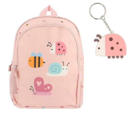 Mochila Mediana Bugs + Llavero Personalizable