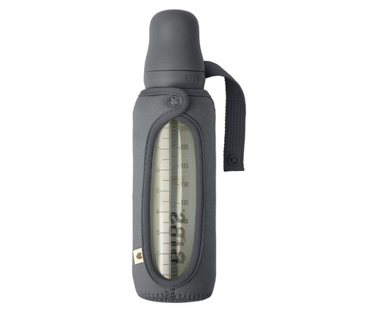 Biberón Cristal BIBS Iron 225ml + Fundas Biberón Regalo