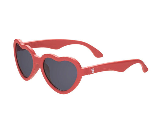 Gafas de Sol Flexibles (3-5años) Hearts: Candy Apple Smoke Lenses