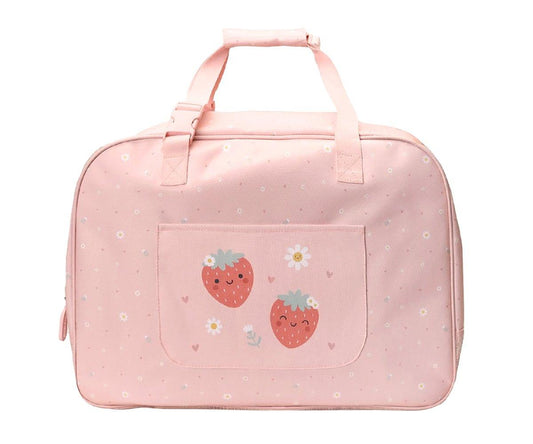 Bolso de Playa con Rejilla Strawberries Personalizable