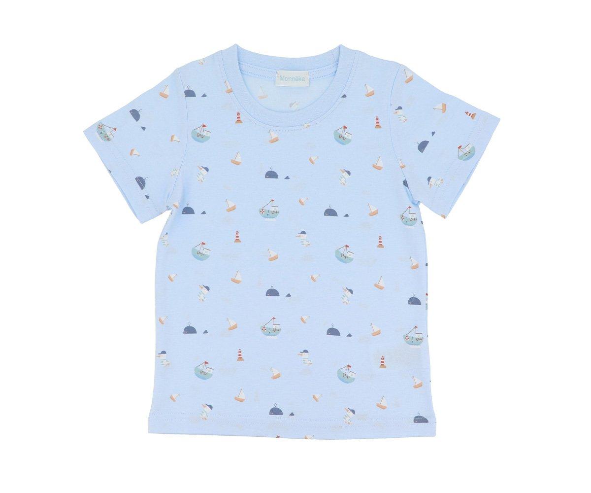 Camiseta Algodón Monnëka Fishing boat