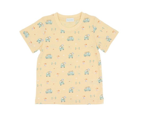 Camiseta Algodón Monnëka Surf Van