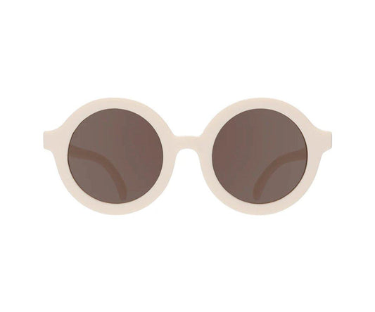 Gafas de Sol Flexibles (3-5años) Euro Round Amber Lenses Sweet Cream