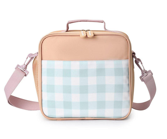 Nevera Rígida Stripes Apricot Personalizable