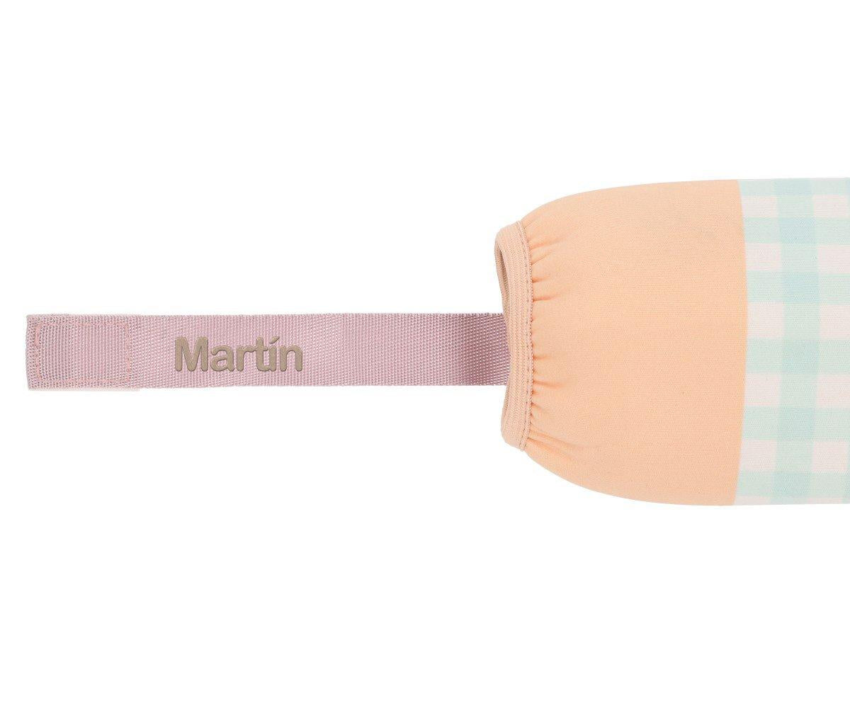 Botella Acero con Funda Stripes Apricot Personalizable 750ml