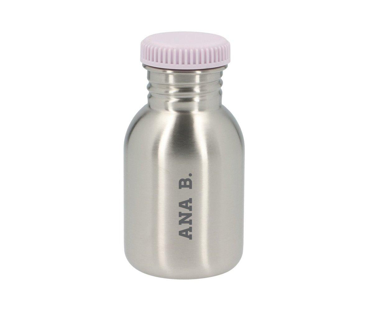 Botella Acero con Funda Stripes Apricot Personalizable 350ml
