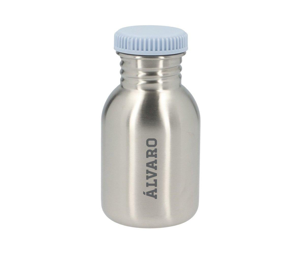 Botella Acero Básica Serenity Blue Personalizable 350ml