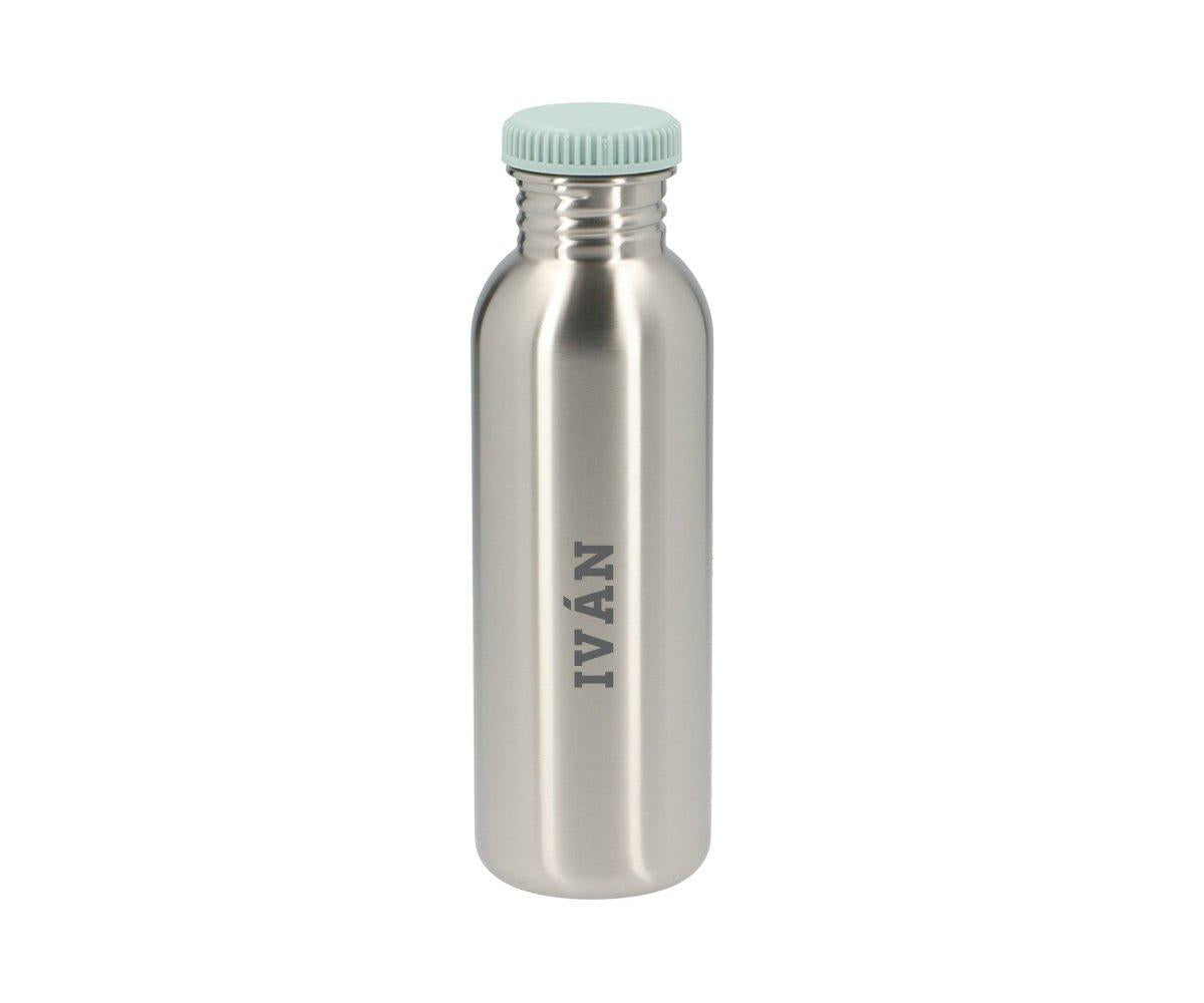 Botella Acero Básica Sea Green Personalizable 750ml