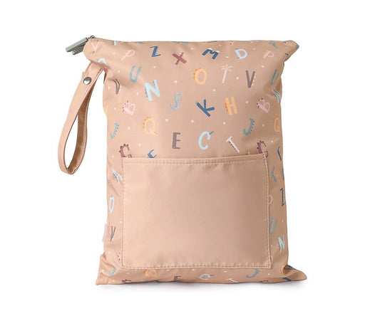 Bolsa Impermeable Grande Funny Letters Personalizable