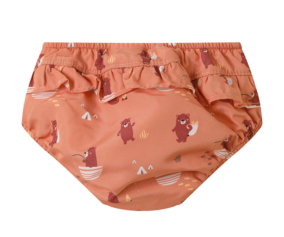 Bañador Pañal Volantes Camping