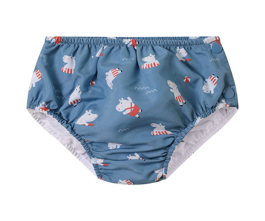 Bañador pañal Hippos