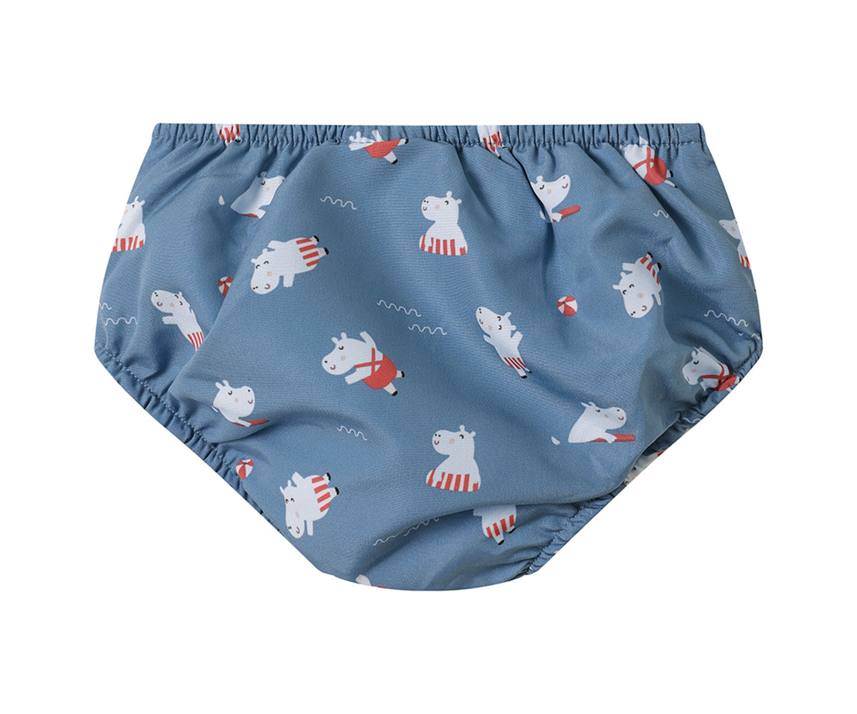 Bañador pañal Hippos