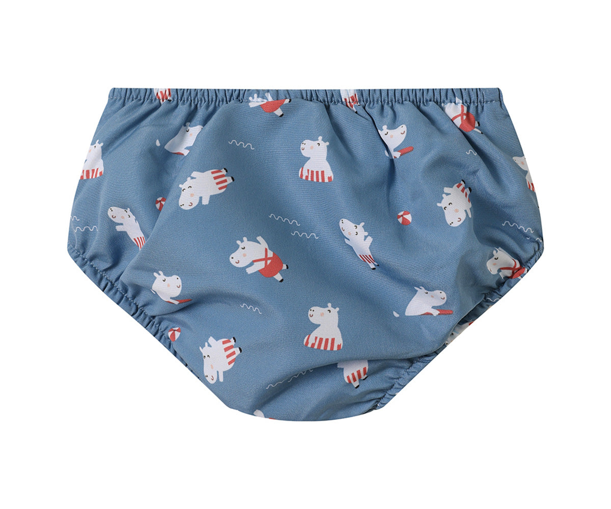 Bañador pañal Hippos