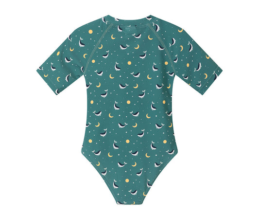 Bañador con cremallera  Whale Teal