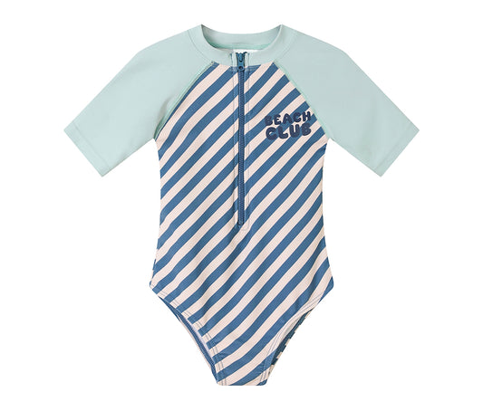 Bañador con cremallera Stripes Blues & Beyond