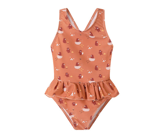 Bañador Cruzado con Volantes Camping