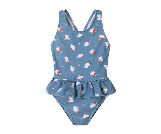 Bañador Cruzado con Volantes Hippos