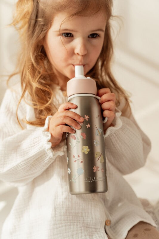BOTELLA ISOTÉRMICA FLIP-UP 350ML FLORES