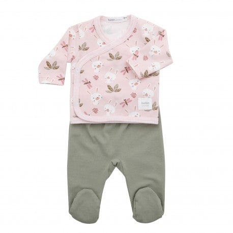 Conjunto chambrita y polaina EMILY