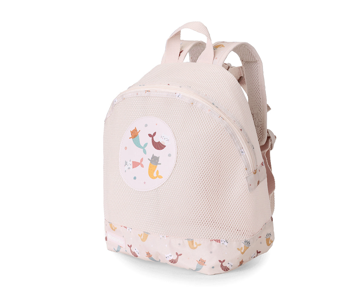 Mochila Infantil Antiarena Mermaid Cats