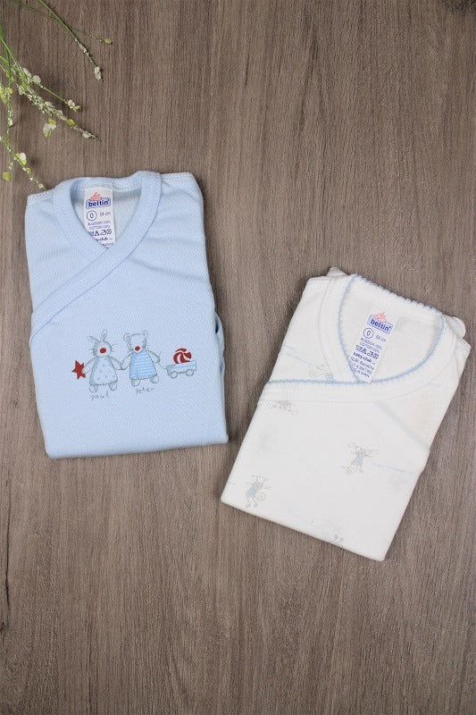 Pack 2 bodies bebe verano manga corta