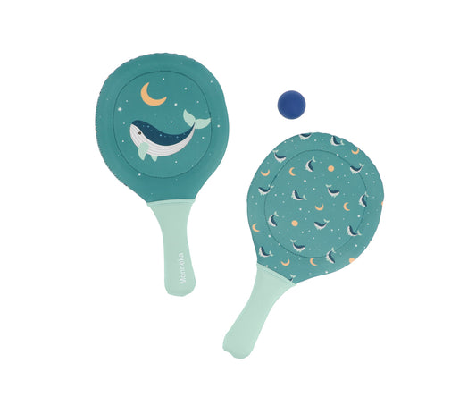 Palas de playa neopreno  Whale Teal