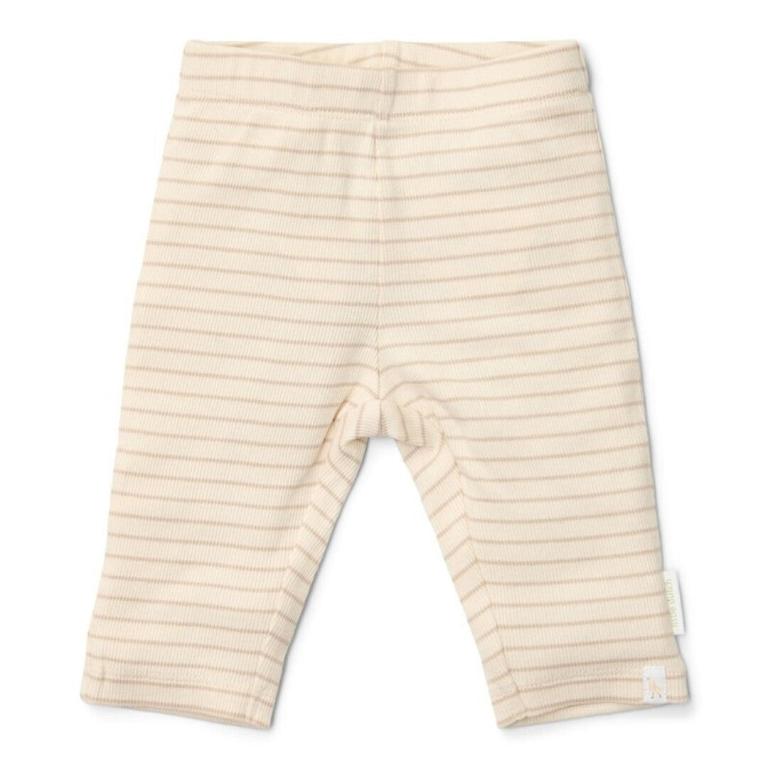 Leggings Rayas Beige Suave