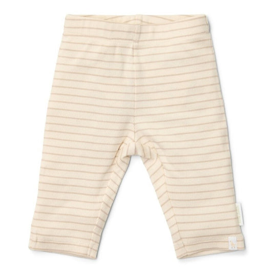Leggings Rayas Beige Suave