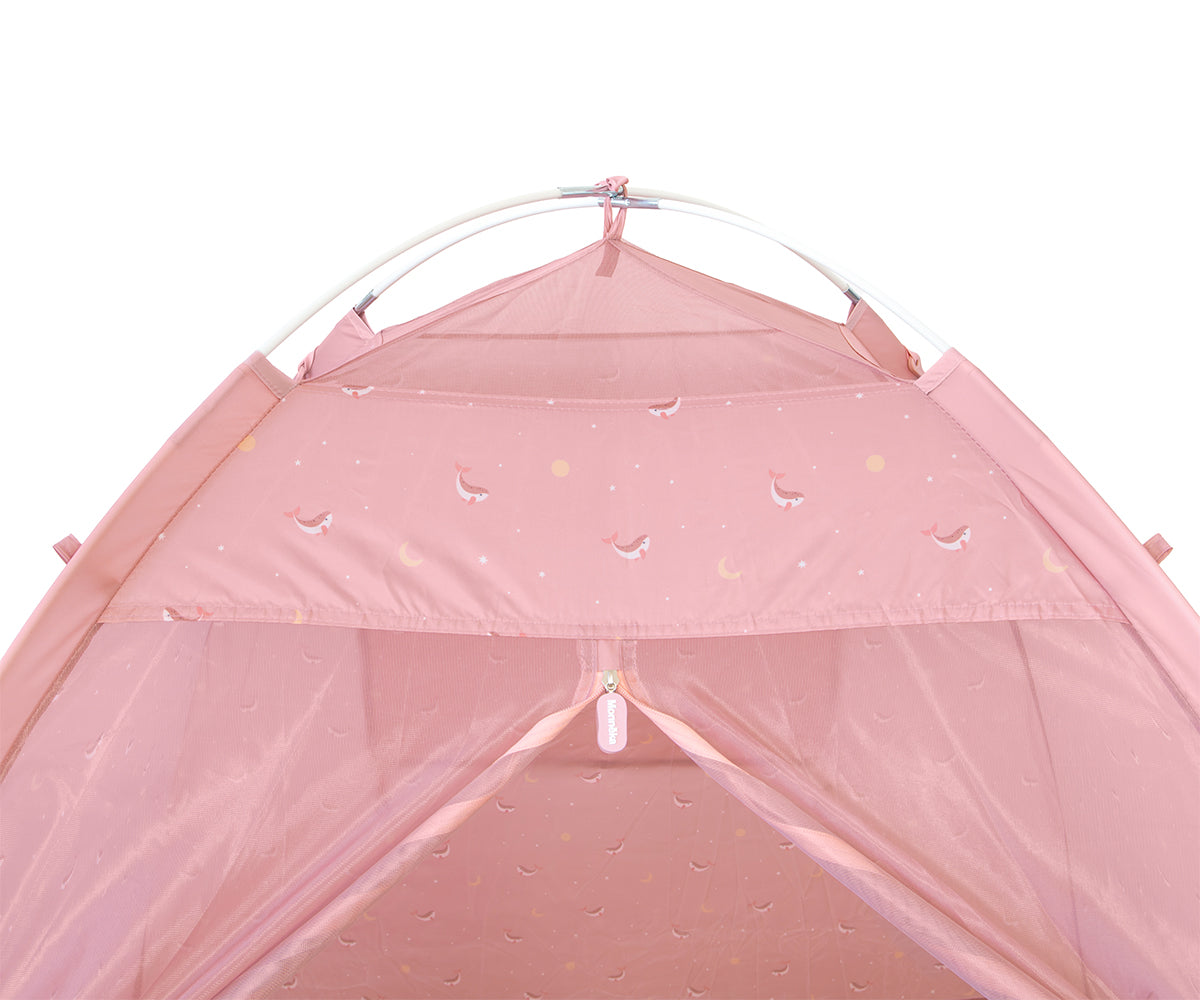 Carpa con Protector Antimosquitos Whale Pink