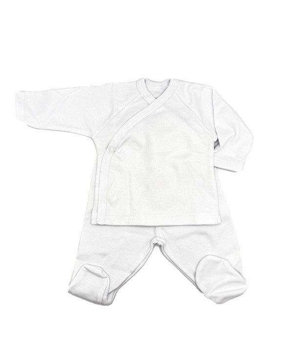 Conjunto Blanco liso Jubón y Polaina