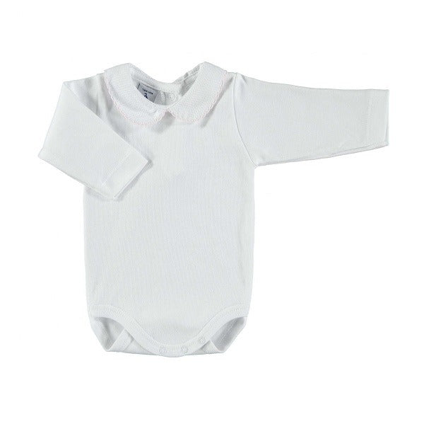 Body cuello polo pique